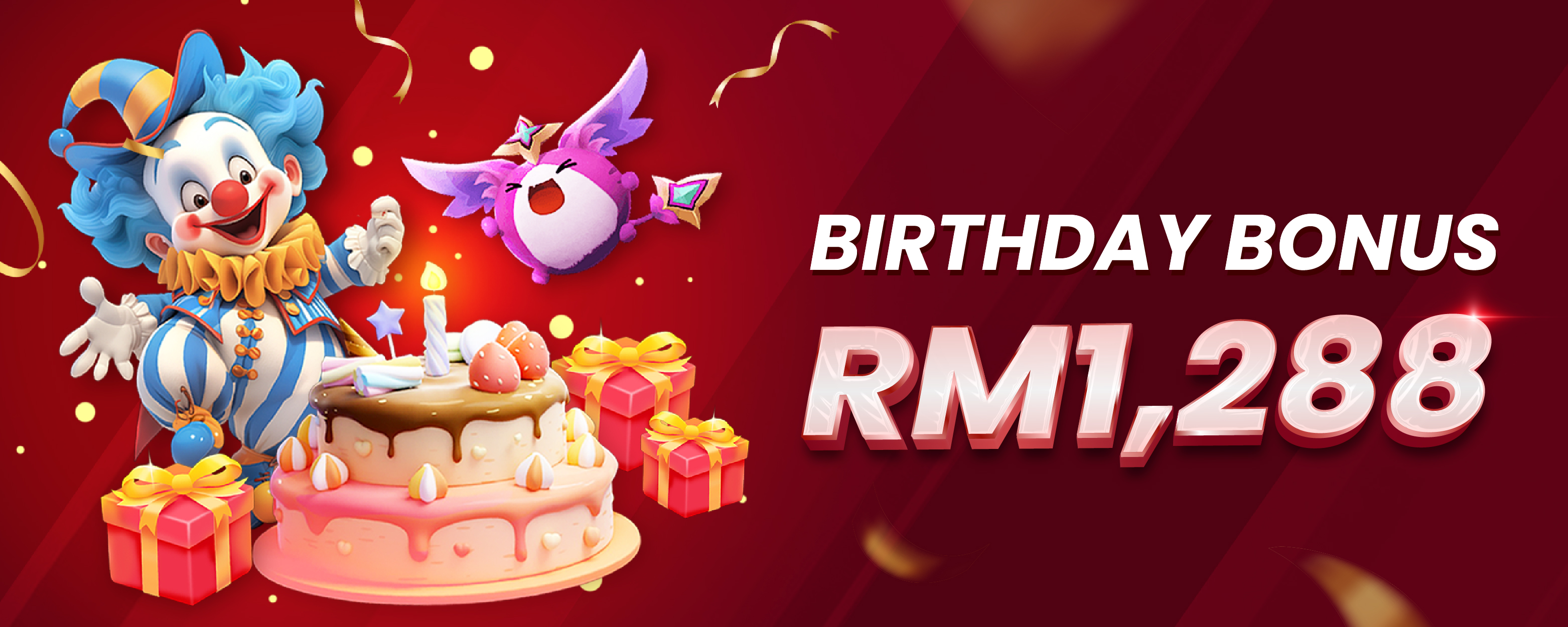 Birthday Bonus For All Steady Member Up To RM1288